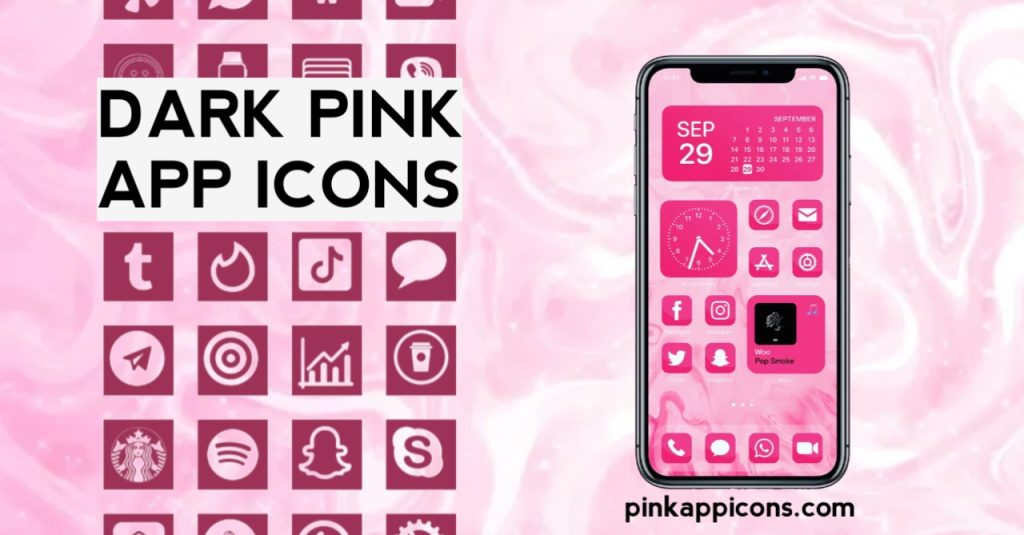 dark-pink-app-icons-pack-for-free