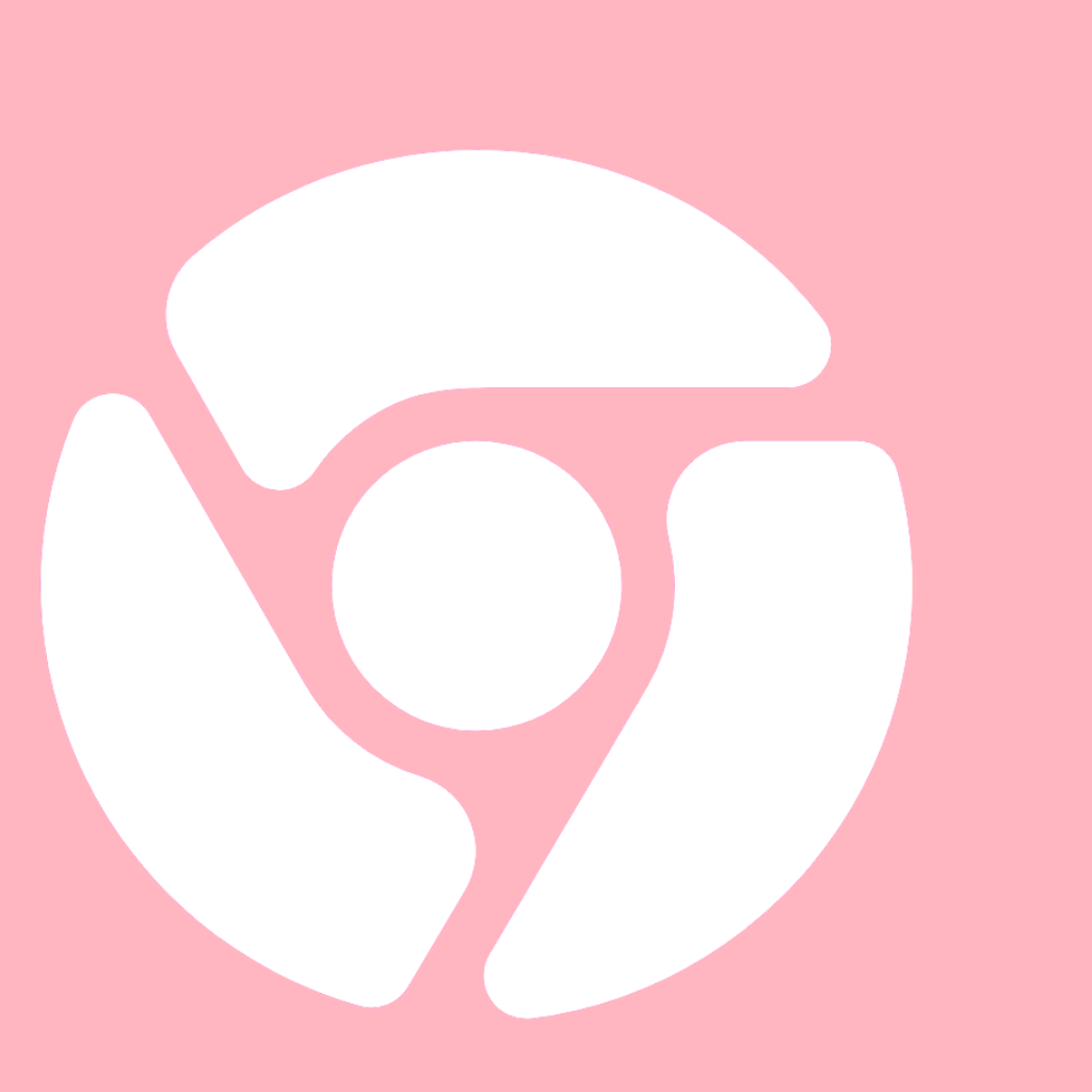 CHROME-light-pink-app-icon