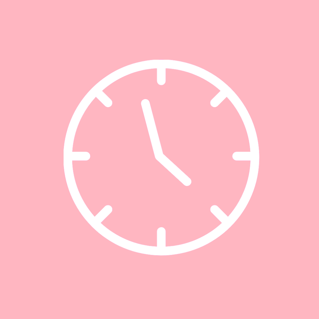 CLOCK-light-pink-app-icon