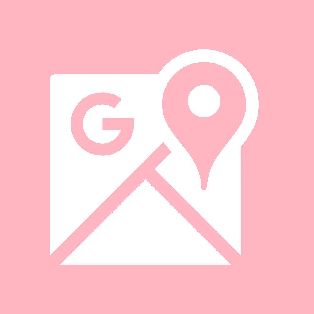 GOOGLE-MAPS-light-pink-app-icon