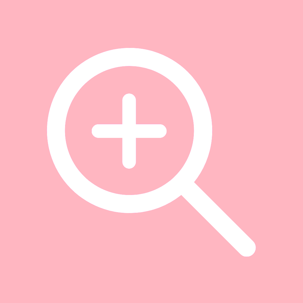 MAGNIFIER-light-pink-app-icon