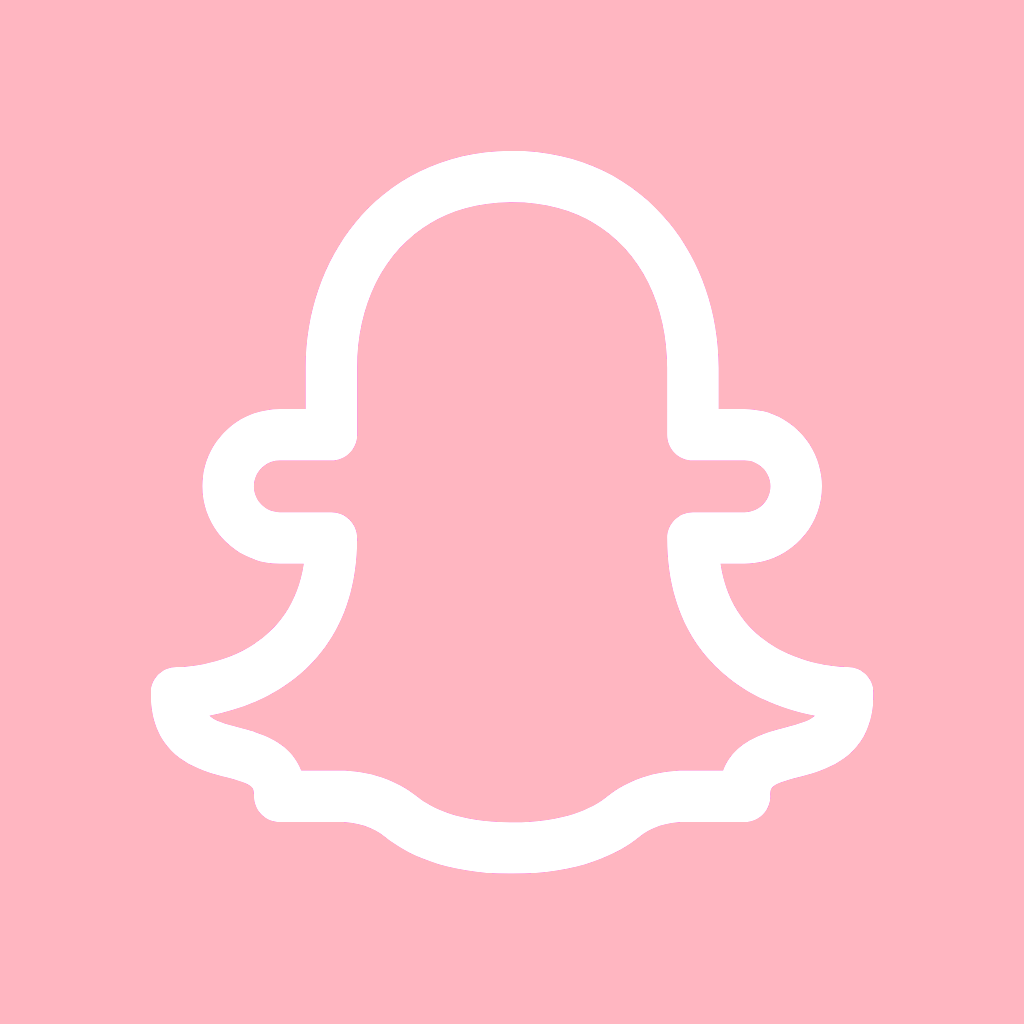 SNAPCHAT-light-pink-app-icon