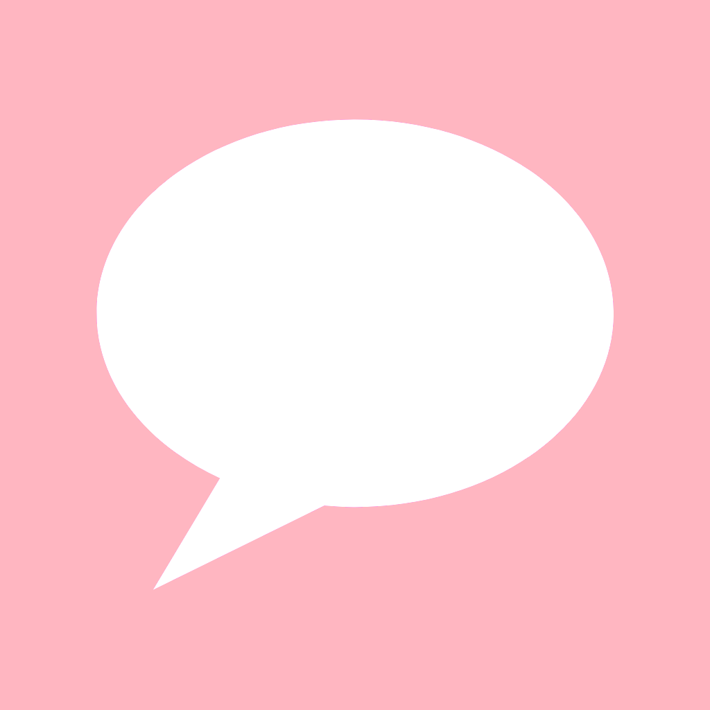 TEXT-MESSAGE-light-pink-app-icon