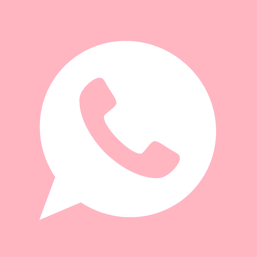 WHATSAPP-light-pink-app-icon