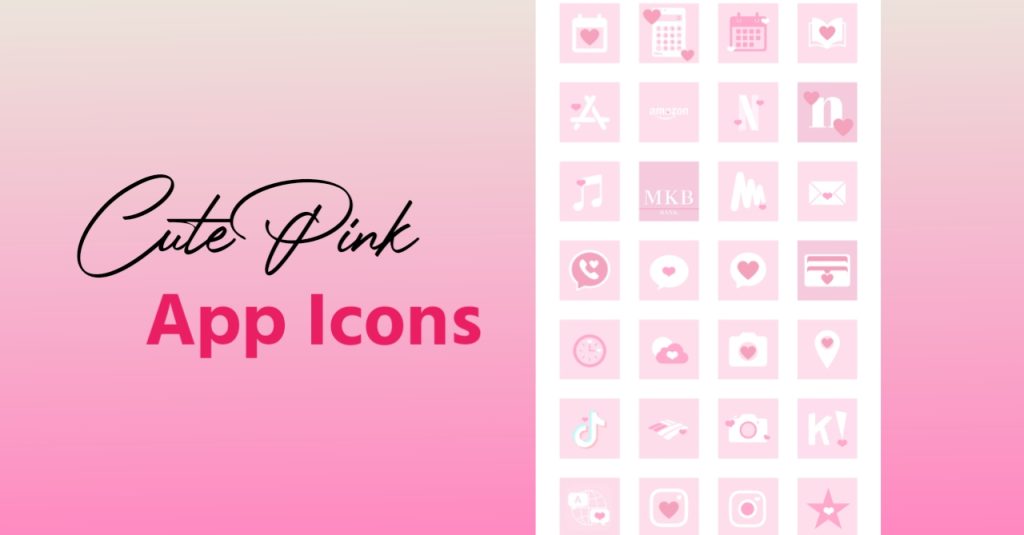 cute-pink-app-icons