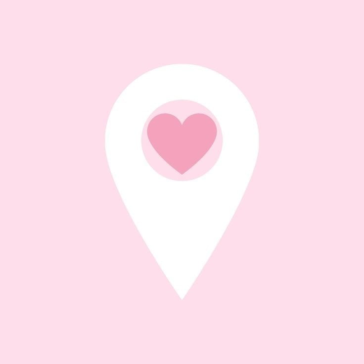 location-cute-pink-app-icon