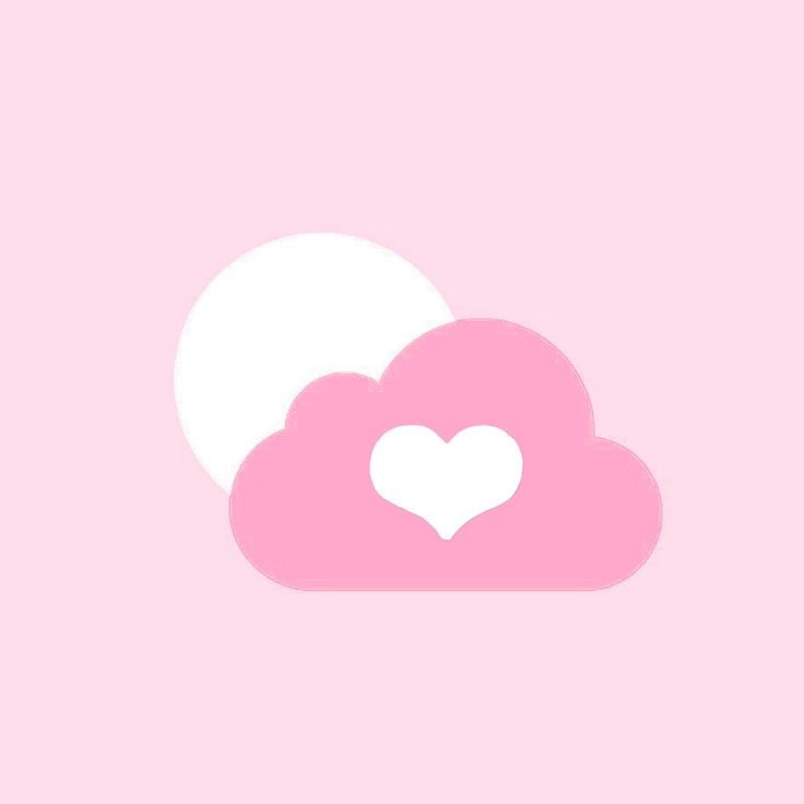 love-cloud-cute-pink-app-icon