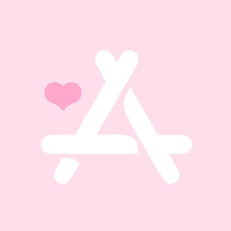 new-app-store-cute-pink-app-icon