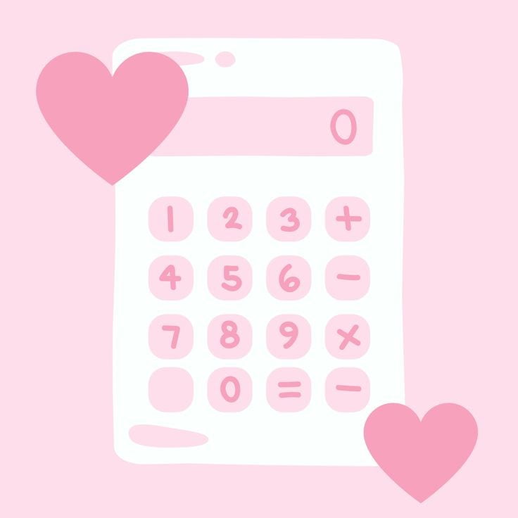 new-calculator-cute-pink-app-icon