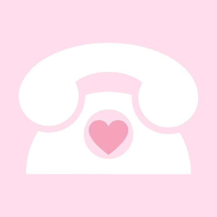 new-call-love-cute-pink-app-icon