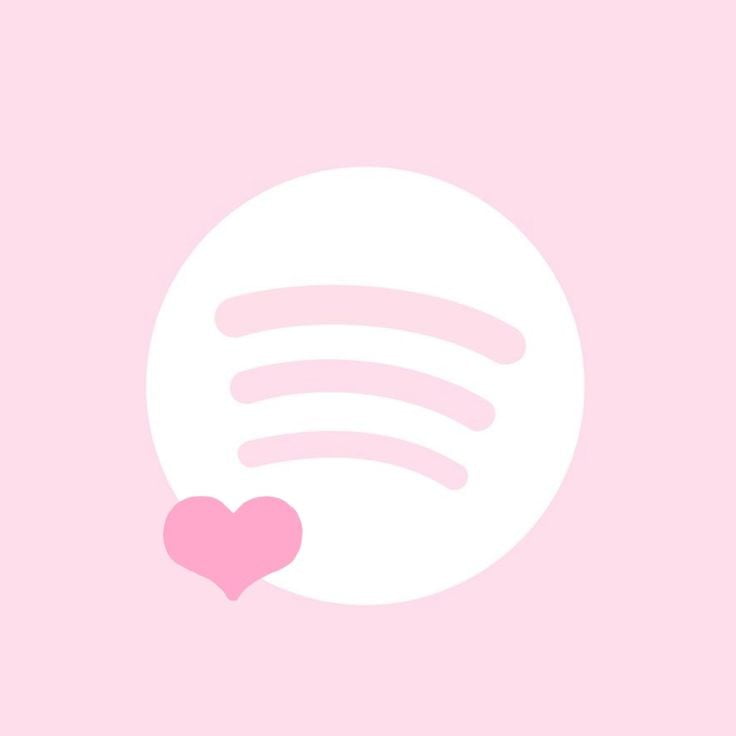 new-spotify-cute-pink-app-icon