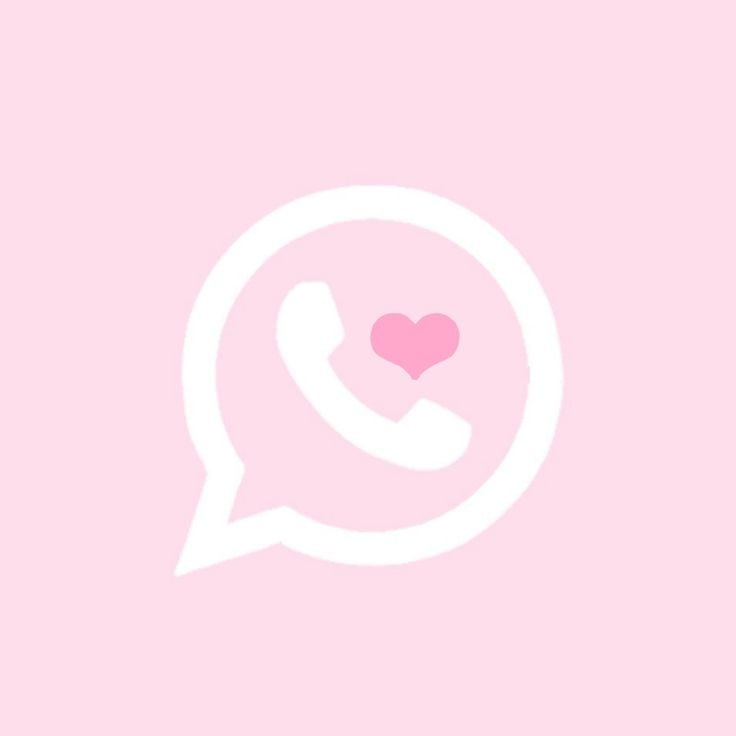 whatsapp-cute-pink-app-icon