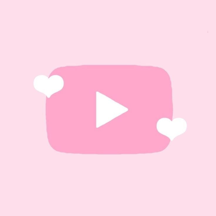 youtube-cute-pink-app-icon