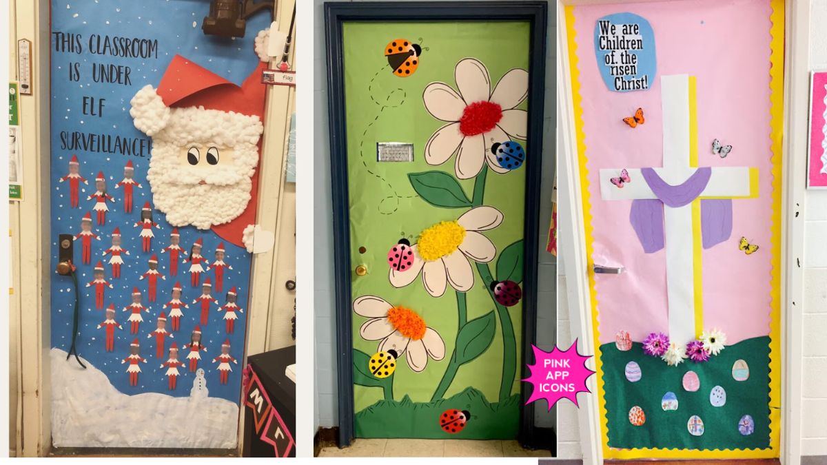 Easter Door Decoration Ideas for School