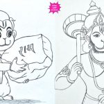 Best Hanuman Drawing for Kids
