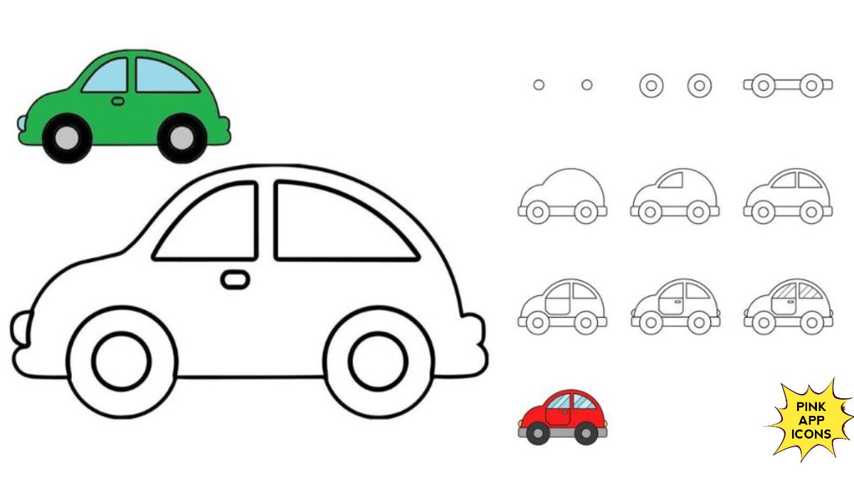 Easy Car Drawing Ideas for Kids