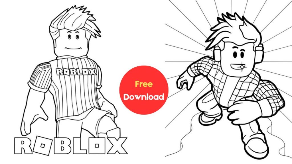 20+ Free Roblox Coloring Pages Printable Pdf