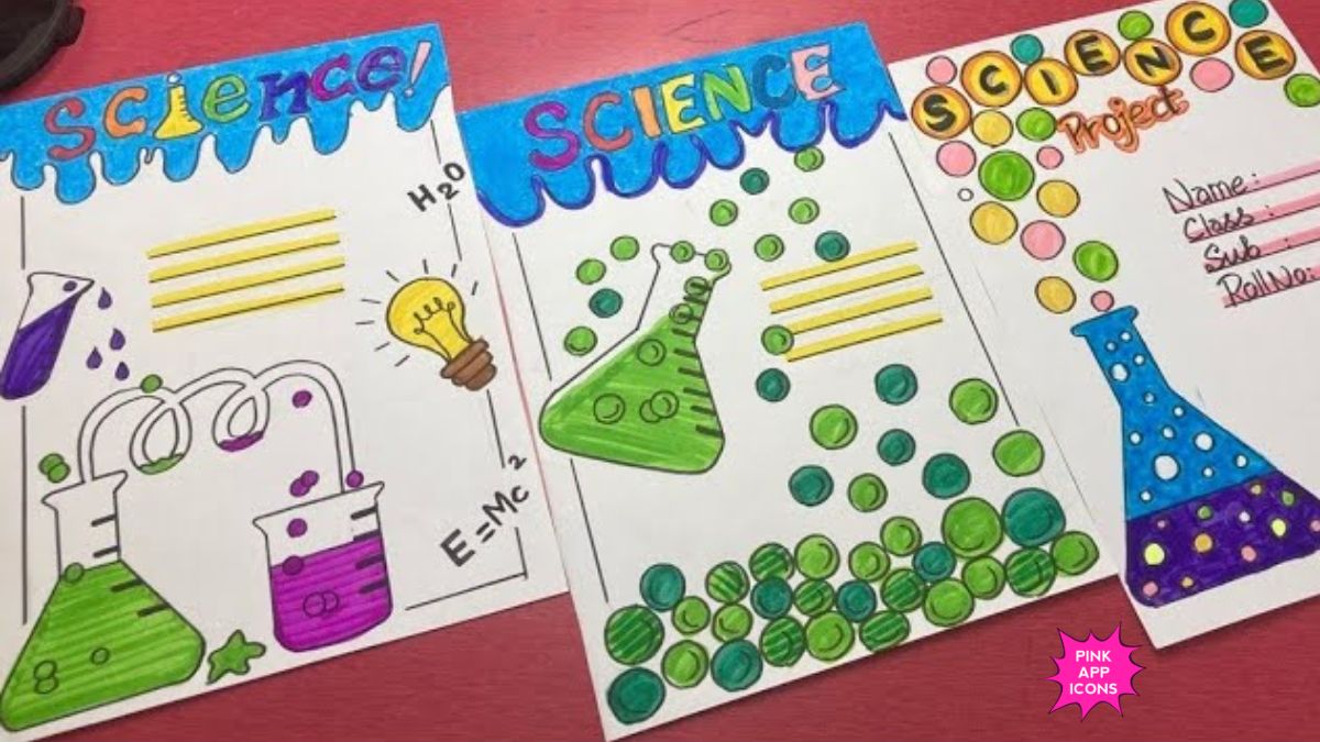 25+ Science First Page Decoration Ideas for School