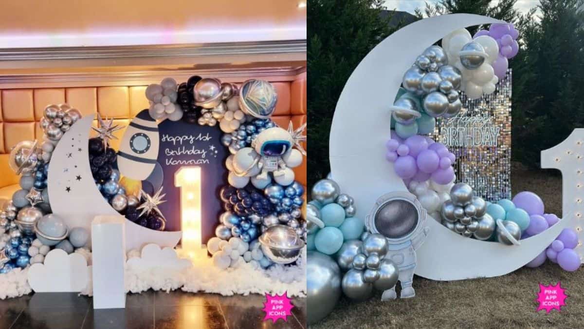 Space Theme Birthday Decoration Ideas at Home