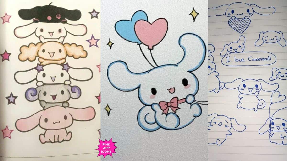 Easy Cinnamoroll Drawing Cute Step by Step