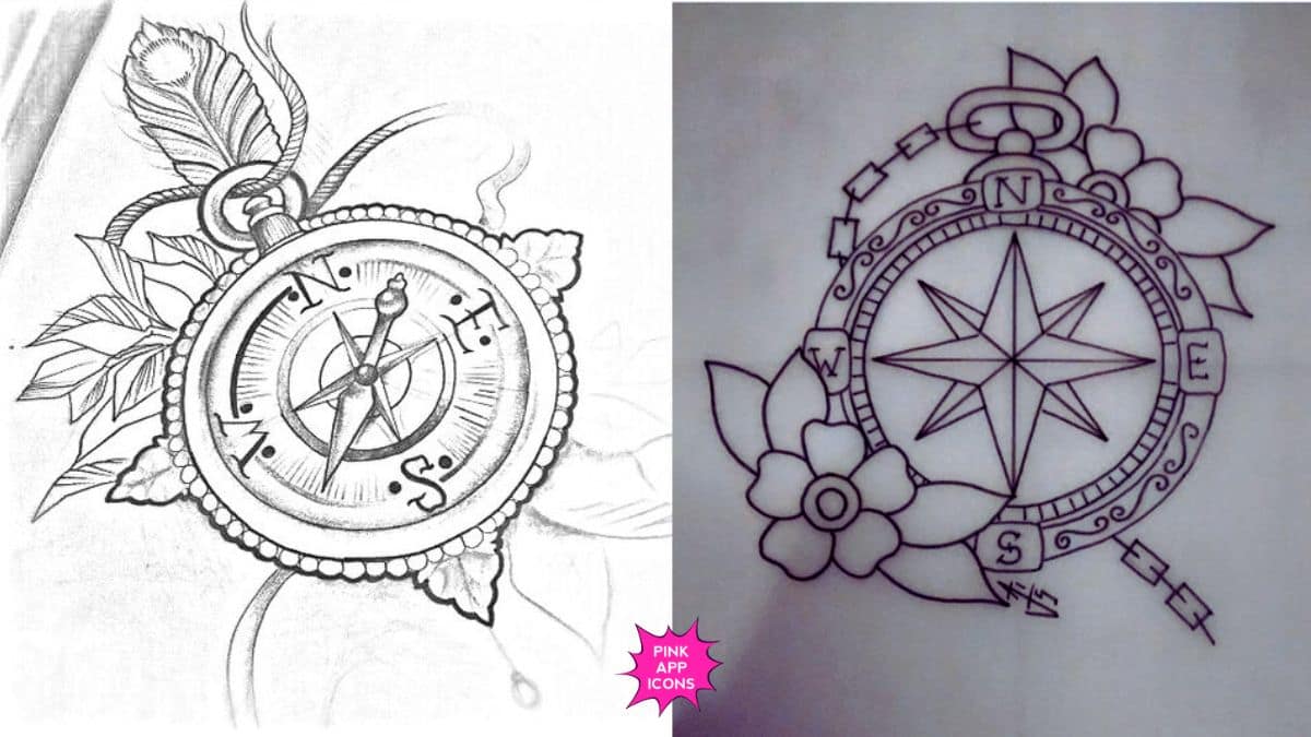 Easy Compass Drawing Ideas for Beginners