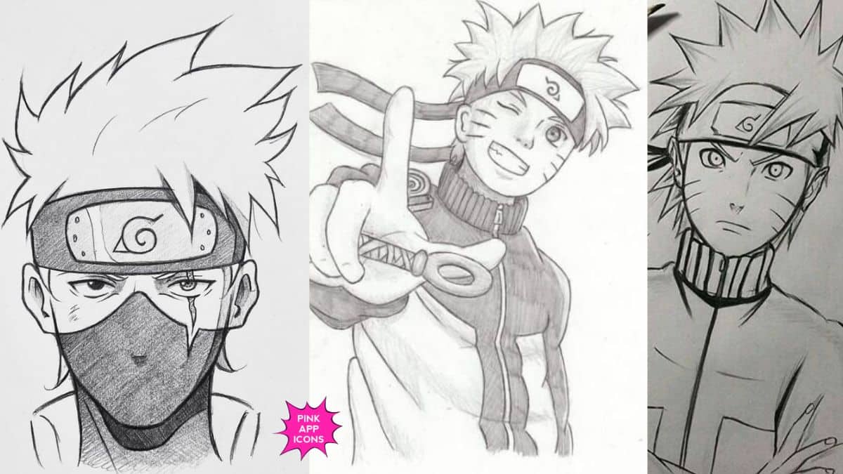 Easy Naruto Drawing with Pencil Color