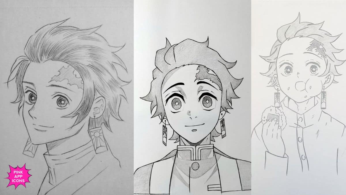 20+ Easy Tanjiro Drawing Ideas Full Body with Pencil