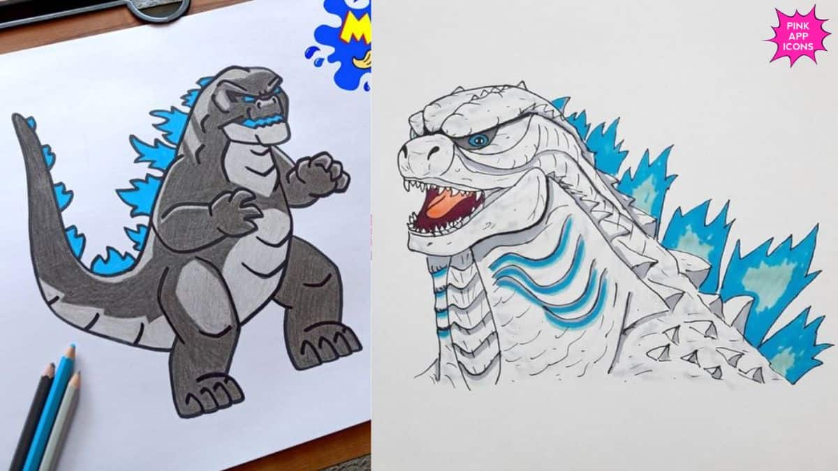 Easy Godzilla Drawing Step by Step for Kids