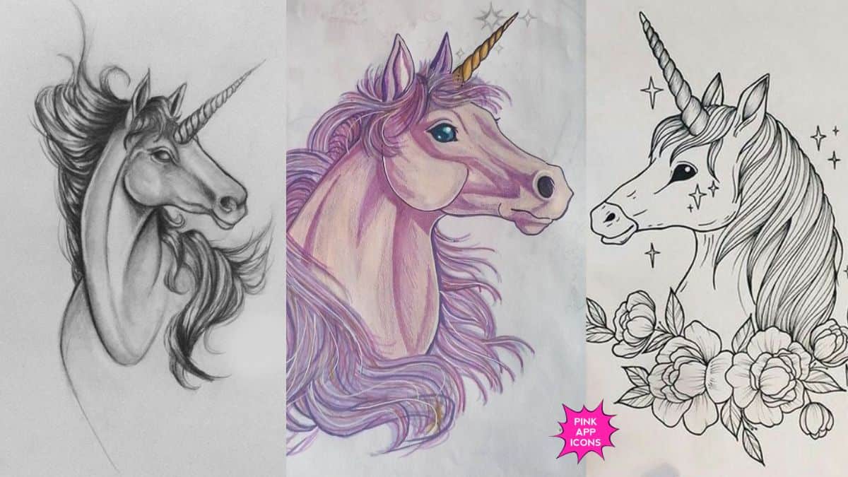 Simple Unicorn Drawing Step by Step for Kids