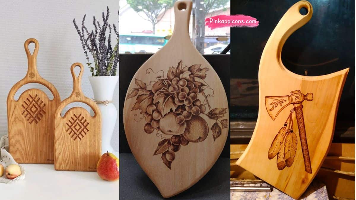 Simple Wood Cutting Board Design with Handle