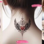 Simple Small Neck Tattoo Ideas for Girls