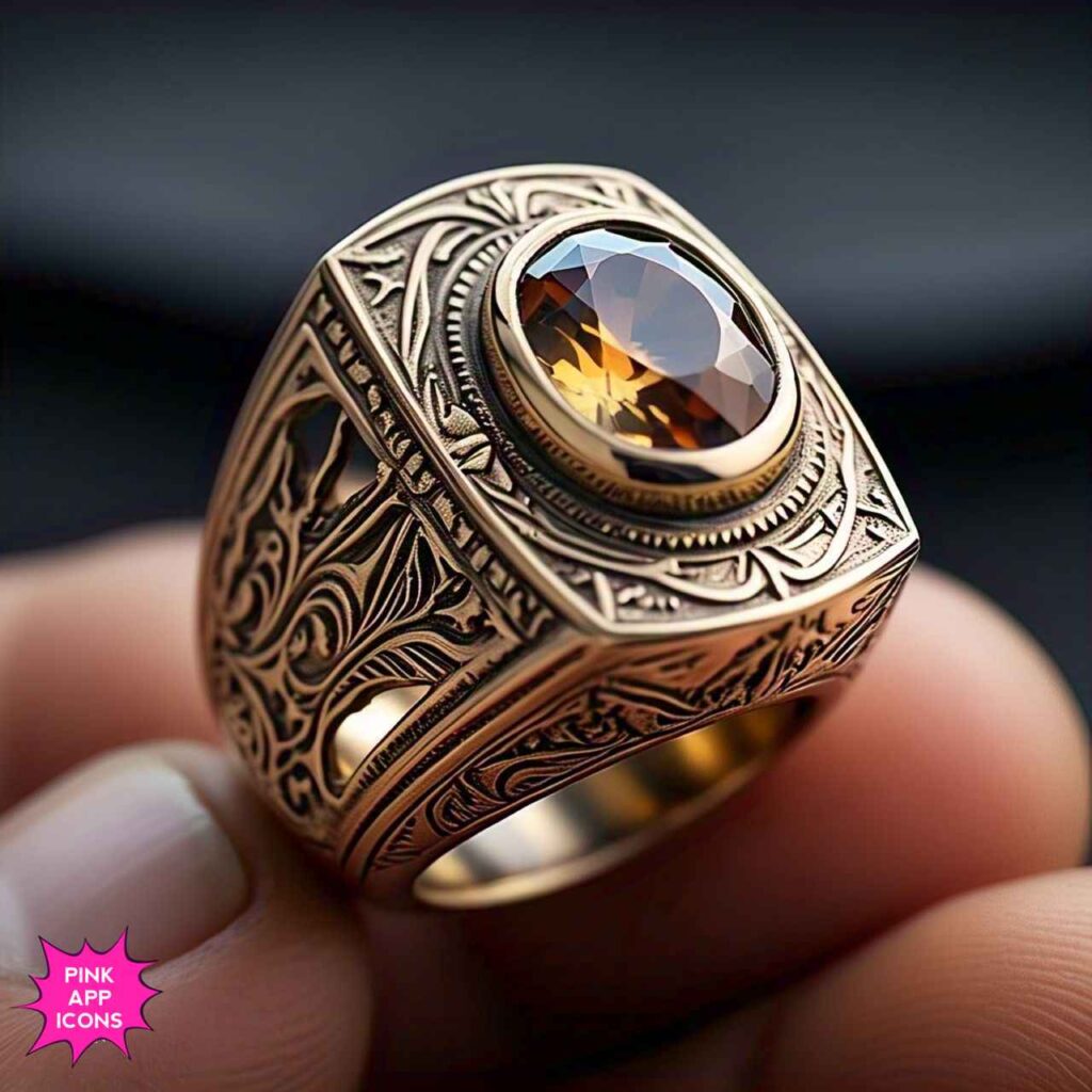 Men Gold Ring Design Big Men Gold Ring Design Big