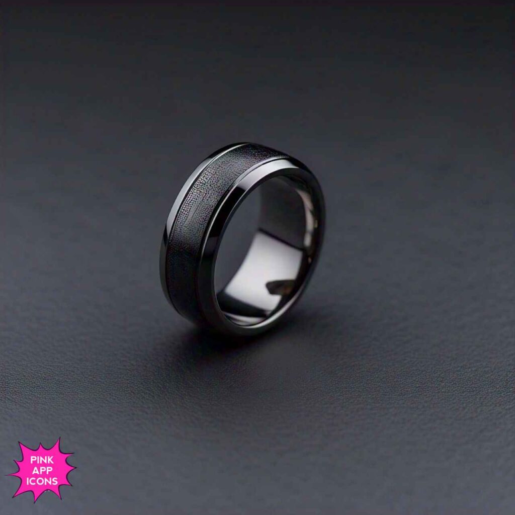 Men Ring Design Black 1 Men Ring Design Black 1