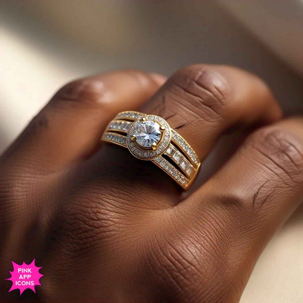 Men Ring Design Gold and Diamond Men Ring Design Gold and Diamond