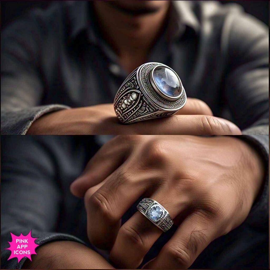Men Ring Design With Stone Men Ring Design With Stone