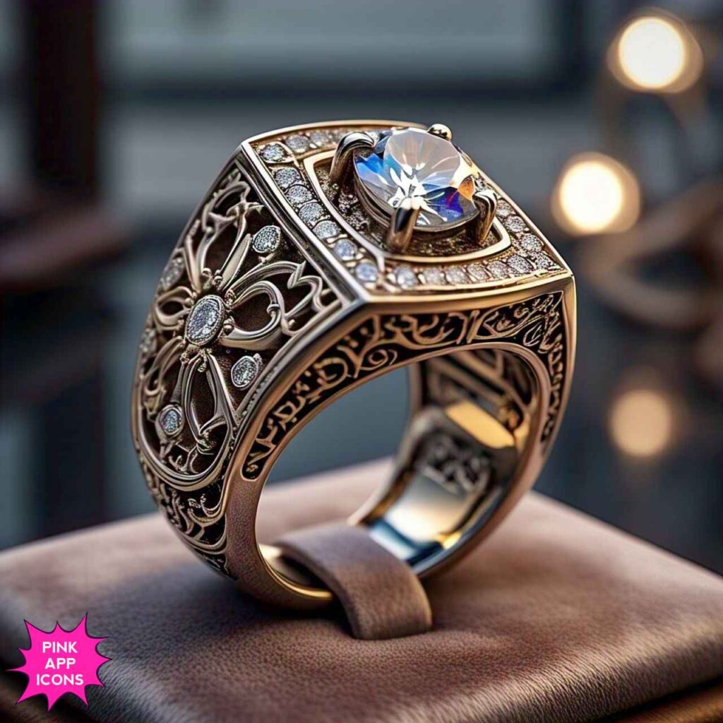 Mens Ring Design Boy Chandi Mens Ring Design Boy Chandi
