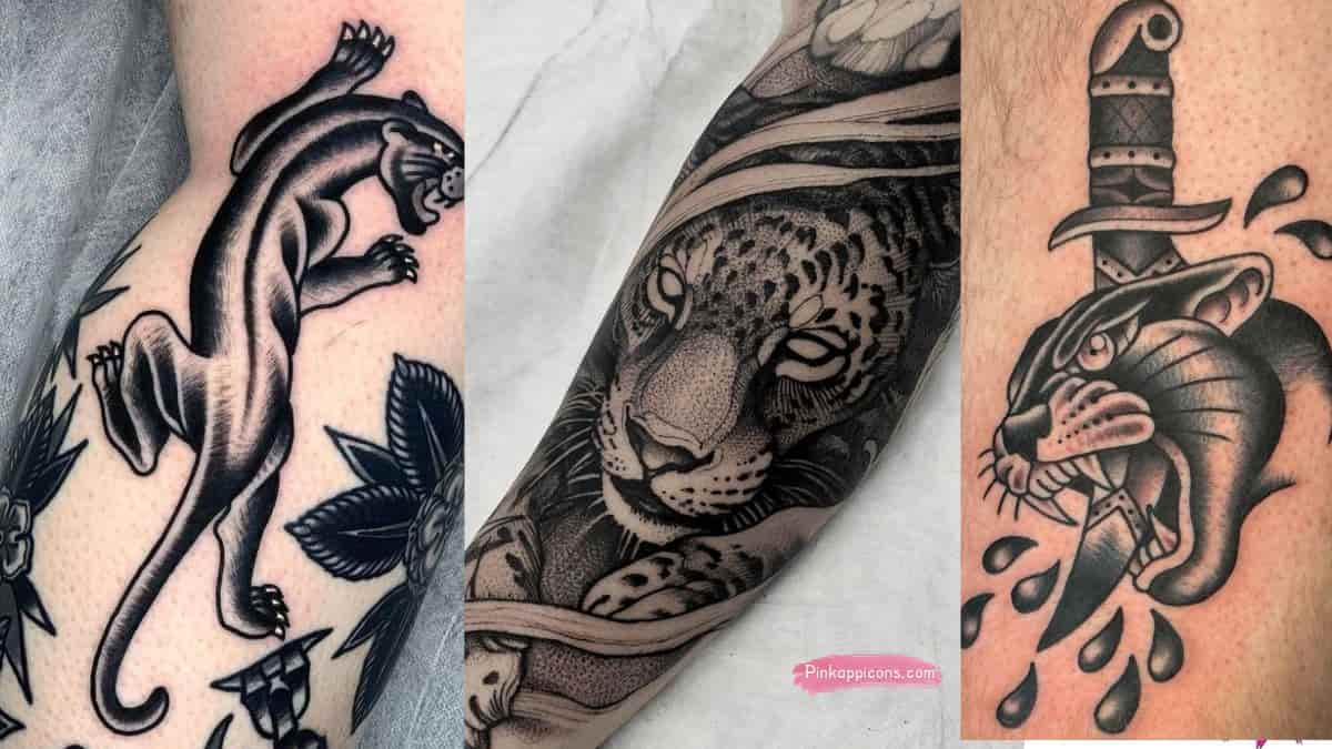 Simple Panther Tattoos Design Ideas