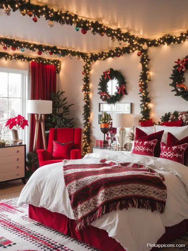 Bedroom Decor Ideas Christmas Bedroom Decor Ideas Christmas