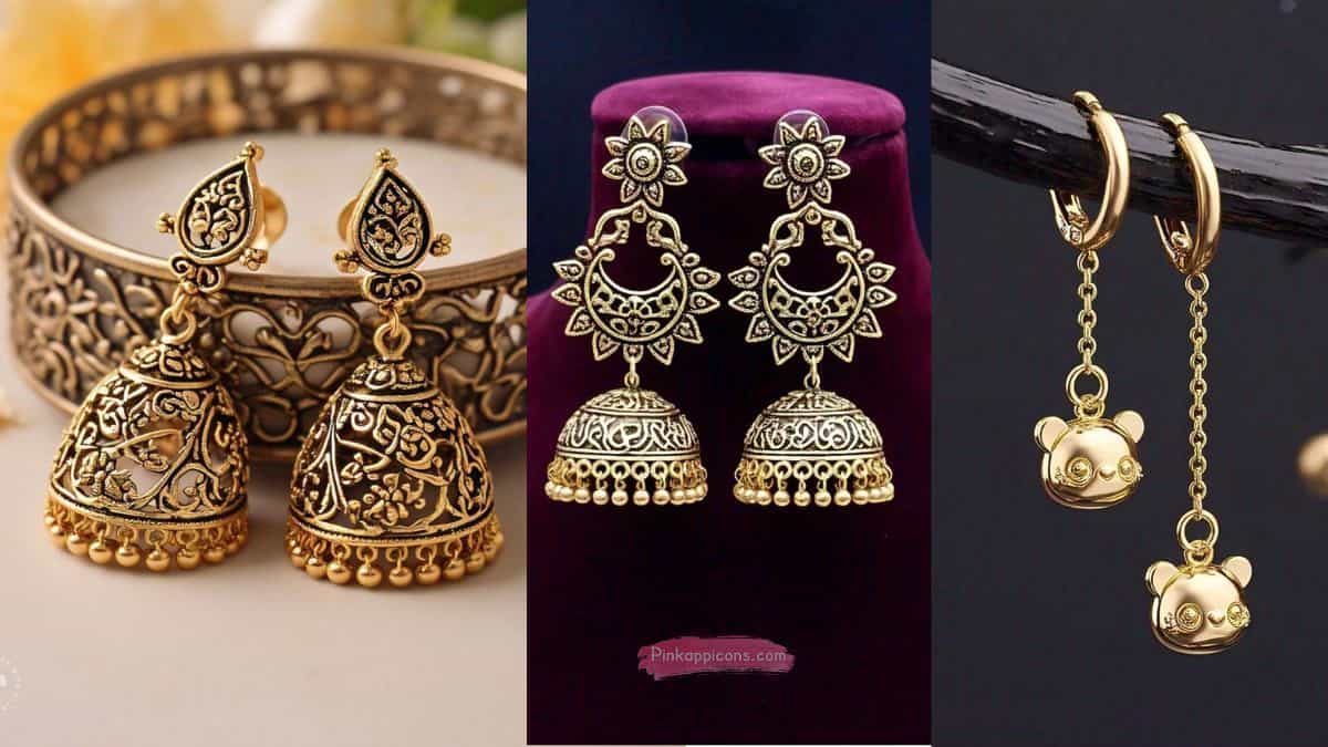 Best Gold Earrings Designs for Modern Women