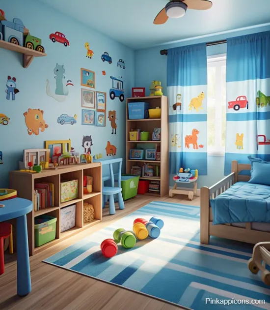 Toddler Boy Room Decor Blue Toddler Boy Room Decor Blue