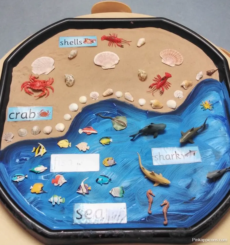 Tuff Tray Ideas Beach Theme Tuff Tray Ideas Beach Theme