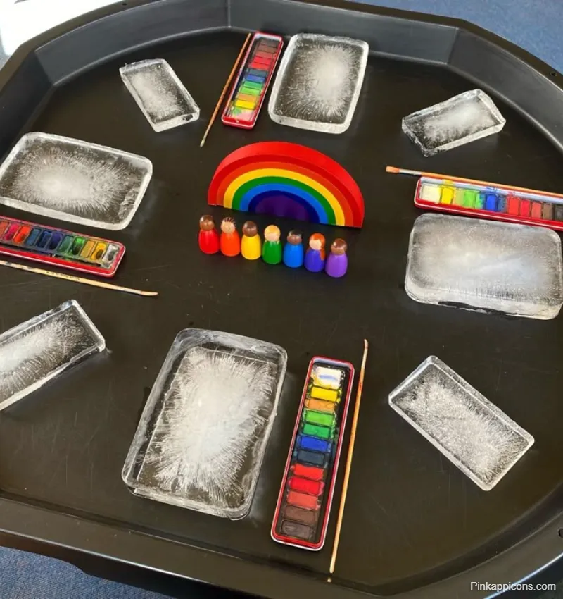 Tuff Tray Ideas Colours Tuff Tray Ideas Colours