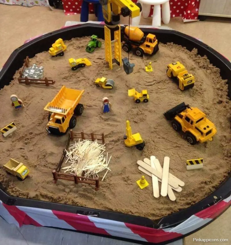 Tuff Tray Ideas Construction Tuff Tray Ideas Construction