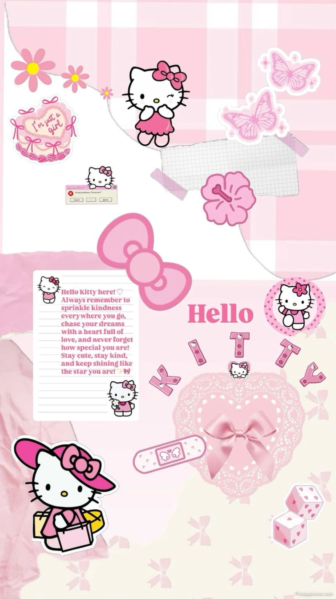 Aesthetic Y2k Y2k Hello Kitty Wallpaper Aesthetic