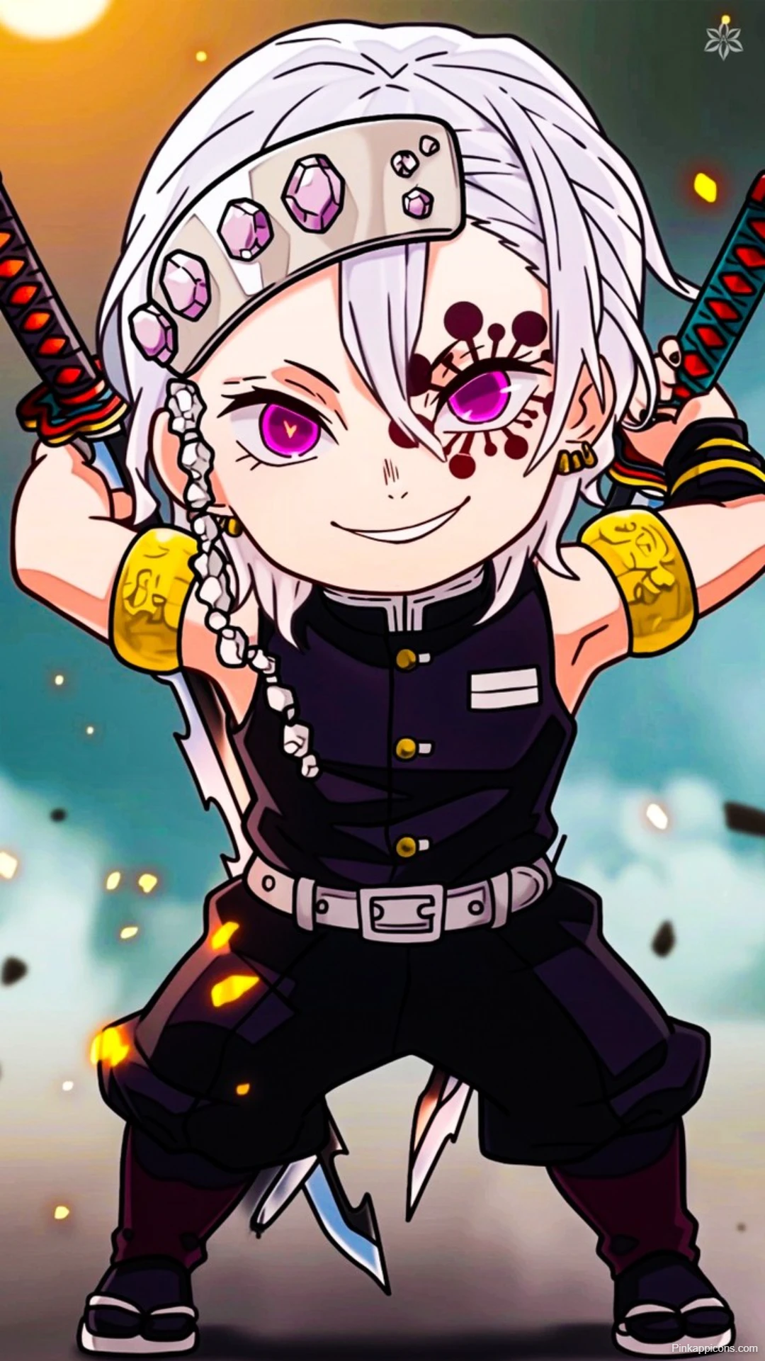 Chibi Tengen Uzui Wallpaper Cute Demon Slayer Hashira Chibi Tengen Uzui Wallpaper Cute Demon Slayer Hashira