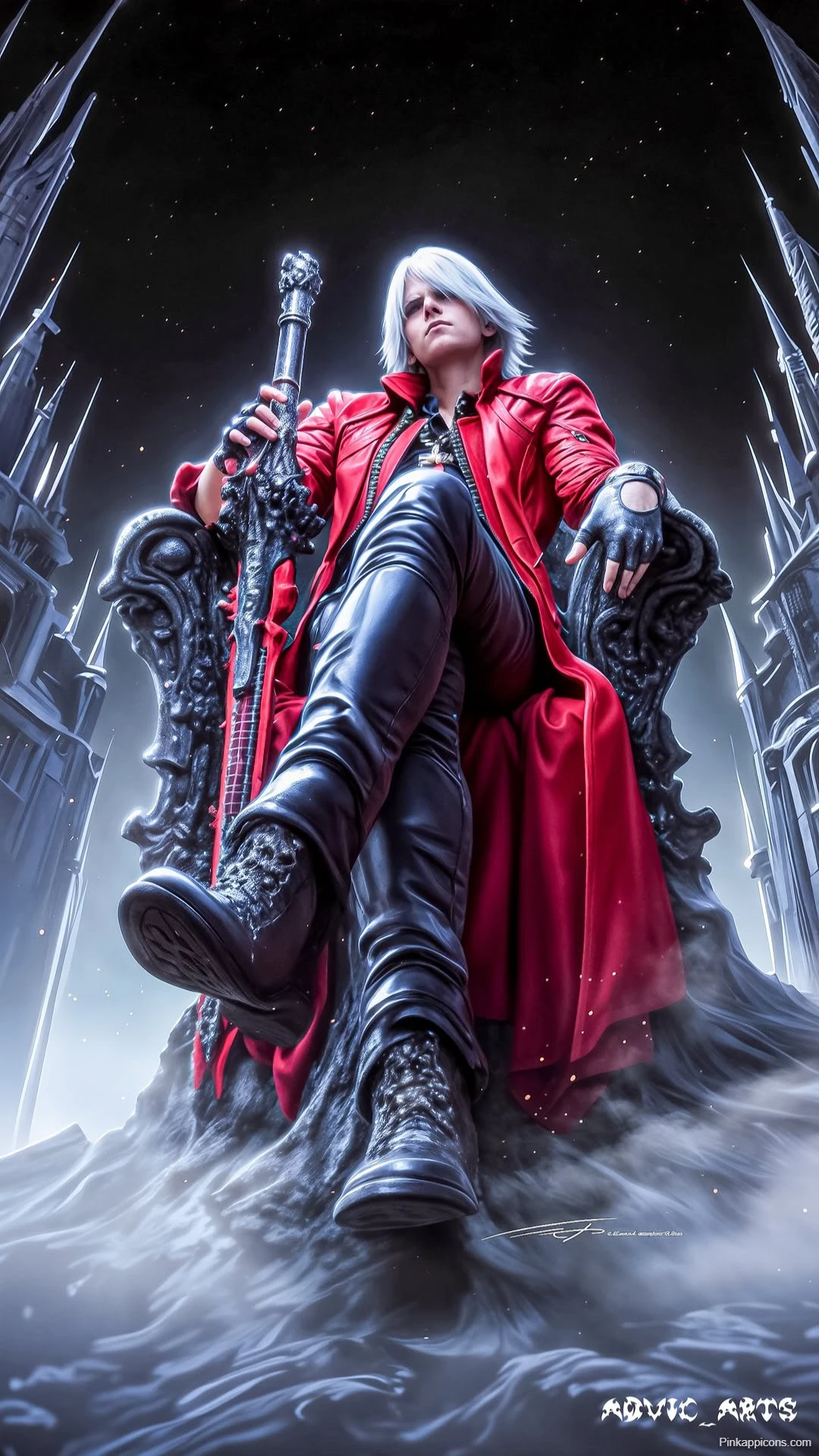Dante Devil May Cry Throne Wallpaper Powerful Demon Hunter Dante Devil May Cry Throne Wallpaper Powerful Demon Hunter