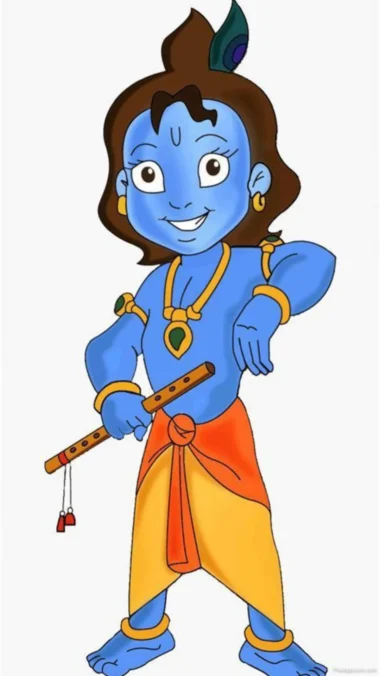 Easy Krishna Drawing for Kids