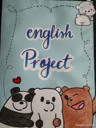 English Grammar Front Page Design