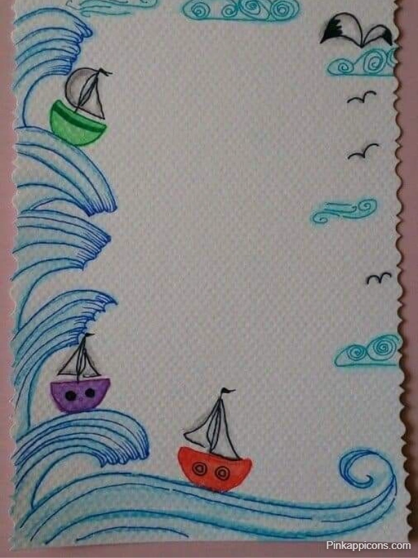 Front Page Design Drawing