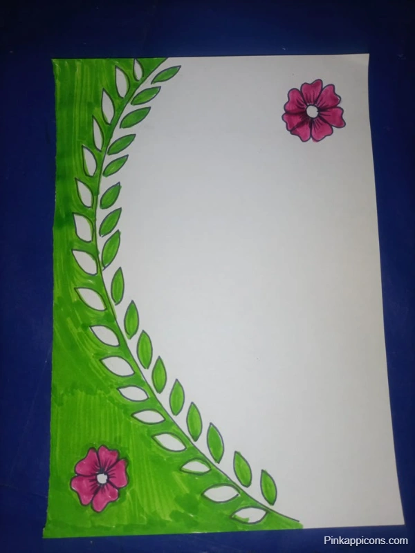 Front Page Design for School Project